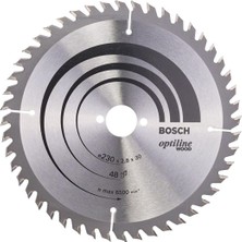 Optiline Ahşap 230X30 mm 48 Diş Daire Testere BIÇAĞI 2608640629