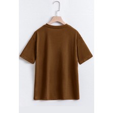 Unisex Panda Baskılı T-Shirt