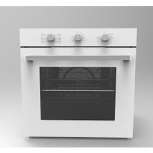 Alveus MFA 614 Beyaz Turbo Fan Ankastre Fırın 71 lt XL Hacim ve Enerji Verimliliği ile Modern Tasarım