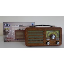Everton RT-755 Bluetooth Fm-Usb-Tf-Aux Şarjlı Nostaljik Radyo