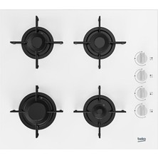 Bocd T 6011 Eb Beyaz Cam Ankastre Ocak