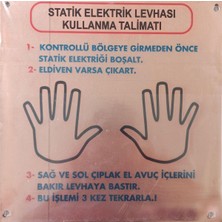 Statik Topraklama Levhası 25X25