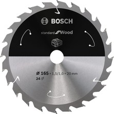 165*20 mm 24 Diş Akülü Makineler Için Ahşap Testere Bıçağı 2608837685