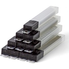 Gfb 9mm Dar Tip Maket Bıçağı Ucu Ağzı Yedeği 100 Lü Paket