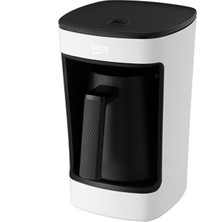 Beko Tkm 2341 Keyf-I Bol Beyaz Türk Kahve Makinesi 580 W Plastik Malzeme ile Sesli Uyarı Özelliği