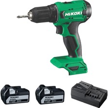 DS18DA-5.0 18V/5.0AH 50NM Çift Akülü Şarjlı Darbesiz Matkap