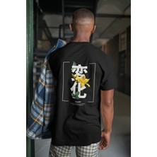 Zuno Erkek Comfort Fit Change Baskılı Tshirt