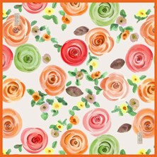 Güz | Yaz Serinliği Eşarp 2435-02 90X90