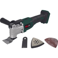 Klpro KLMT18B-00 18V Kömürsüz Şarjlı Çok Amaçlı Makine/raspalama Aküsüz/solo Tek Makine