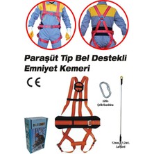 Belirtilmemiş Safeset Paraşüt Tipi Emniyet Kemeri Bel Destekli