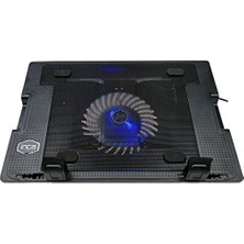 Sessi̇z Notebook Stand Soğutucu Si̇yah INC-343FXS / 8681949011399
