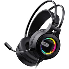 Gamenote H2040D Rgb Aydınlatmalı Mikrofonlu Gaming Oyuncu Kulaklığı - 3.5mm Jack + USB