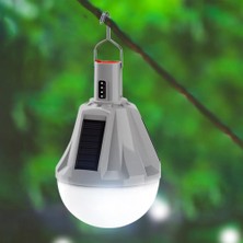 Solar LED Güneş Enerjili Şarjlı Bahçe Kamp Uzaktan Kumandalı Işık