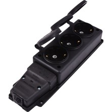 Monofaze Kauçuk 3 Lü Grup Priz