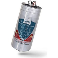 Pofaco Tüp 2,5 Kvar Trifaze Kondansatör P400025