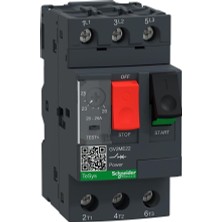 Schnei̇der Electri̇c Tesys Deca GV2ME22 Motor Koruma Şalteri (20A-25A)