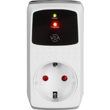 Vea VE-25532 16A 4000W Tekli̇ Akim Korumali Pri̇z Aşiri Yüksek Geri̇li̇m