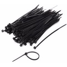 Made Kablo Baği 4.8X380 Si̇yah 100 Adet