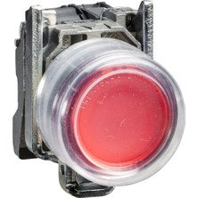 Electric XB4BP42 Kırmızı Çıkık Buton Ø22 Yaylı Dönüş 1nk Işaretsiz