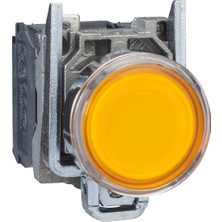 Electric XB4BW35B5 Turuncu Sıva Altı Işıklı Buton Ø22 Yaylı Dönüş 1na+1nk 24V
