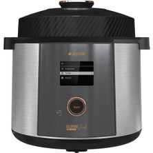 Arçelik Mc 6251 Gurme Şef™ Pro Çok Amaçlı Pişirici 5.5 Litre Paslanmaz Çelik ile Akıllı Pişirme Fonksiyonları