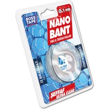 Nano Bant Şeffaf Çift Taraf 19X1MT