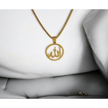 Allah Yazılı Kolye Ucu