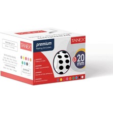 Nokta Etiket 20 mm 2500 Adet Siyah