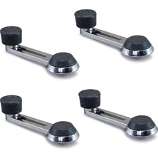 Tofaş Murat 124, Murat 131 - Metal Cam Açma Kapama Kolu - 4'lü Set