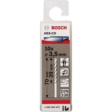 Hss 3,5 mm 10'lu Kobaltlı Matkap Ucu Paket 2608585879
