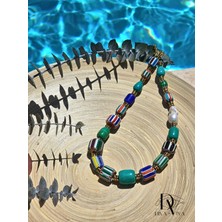 Diva Viva - Soleia Xvıı – Tribal Beads Chevron Rondela Boncuk Kadın Kolye