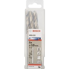 Hss-C0 10 mm 5'li Kobaltlı Matkap Ucu 2608585898