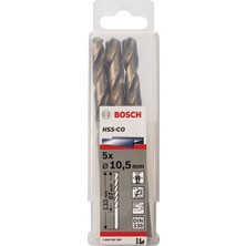 Hss-Co 10,5 mm 5'li Kobaltlı Matkap UCU 2608585900