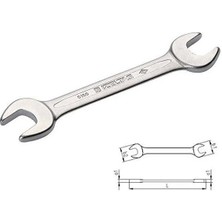 Izeltaş Iki Ağız Anahtar Kısa Boy 13X14 mm