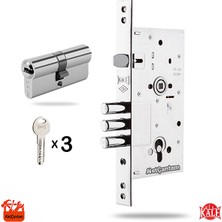 Kale 252R Çelik Kapı Kilidi Silindirli Komple Kilit