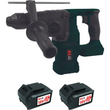 Klpro KLPM18BH-50 18V/5.0AH. 2.8j Kömürsüz Çift Akülü Pnömatik Matkap Kırıcı/delici