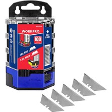 Belirtilmemiş Workpro WP213004 100’LÜ Rötuş Maket Bıçağı Yedeği