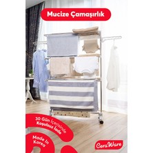 Silver Lüks Çamaşır Kurutmalık 3 Katlı