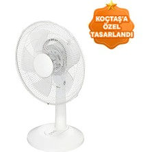 Zaman Ayarlı 30 cm Masa Üstü Vantilatör C56