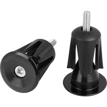 Impact Vidalı Bisiklet Gidon Tıpası Alüminyum Siyah