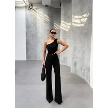 Fy Butik 230 gr Poly Viscose Full Lycra Ispanyol Paça Pantolon