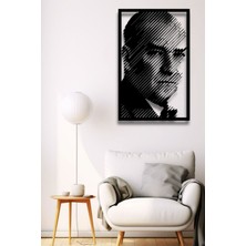 Atatürk Portre Metal Duvar Dekoru
