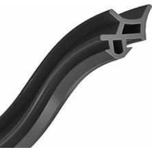 Pimapen Pvc Kapı Pencere Fitili Lastik Contası Siyah - 10 Metre