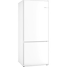 KGN76VWE0N Beyaz Alttan Donduruculu Buzdolabı 186X75 cm