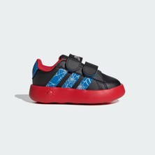adidas Bebek  Siyah  Yürüyüş Ayakkabısı GRAND COURT SPIDER-MAN CF I JQ7828
