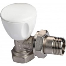 E.c.a 1/2 Köşe Radyatör Valfi Rv3 602120641 10 Bar Çalışma Basıncı ve 120°C Maksimum Sıcaklık