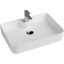 Rapid Line Tezgah Üstü Lavabo 42 x 60 cm – Geniş Yüzey, Yüksek Konfor