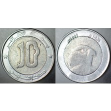 Cezayir 10 Dinar 2009 Bimetal
