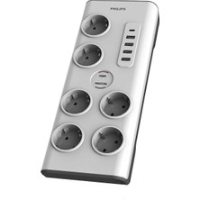 SPN7060WA/62 ­priz ­6 Gm Ac,5xusb 40W 900J­ Beyaz