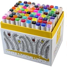 Twin Marker Çift Uçlu Kalem 80 Renk CGO-135